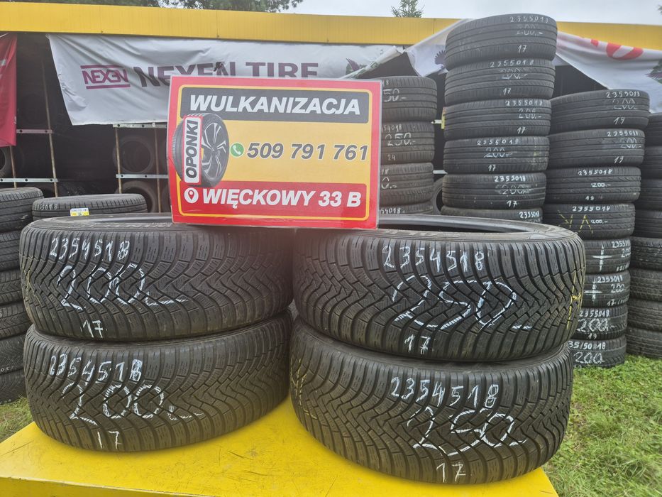 Opony Zimowe 235/45/18 Używane