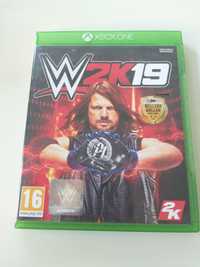 Gra W2K19 Xbox One XOne pudełkowa płyta bijatyka wrestling fight w2k19