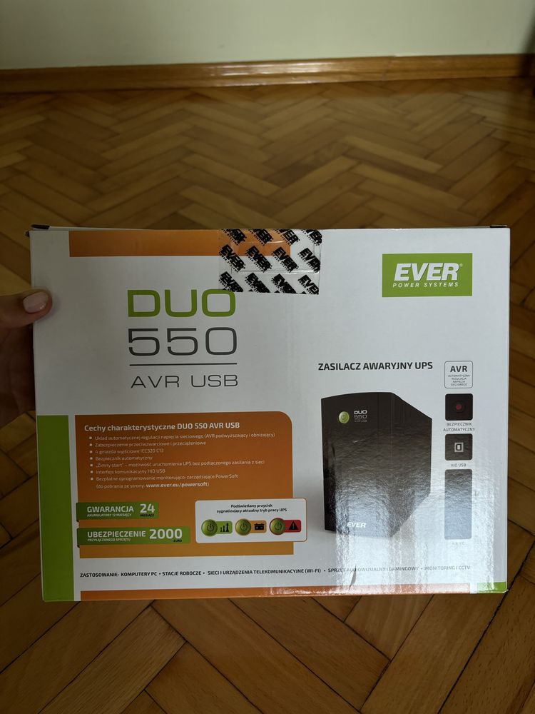 UPS DUO 550 AVR USB typ 01