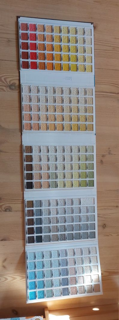 Kosbud, paleta, wzornik kolorów tynków i farb.