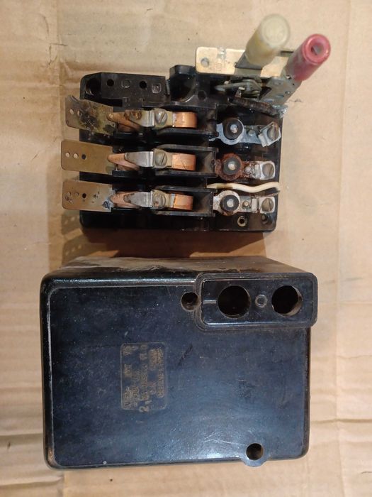 Автомат вимикач переключат АП50 АП50 3МТ У3 500V УПН 380В трех фазный