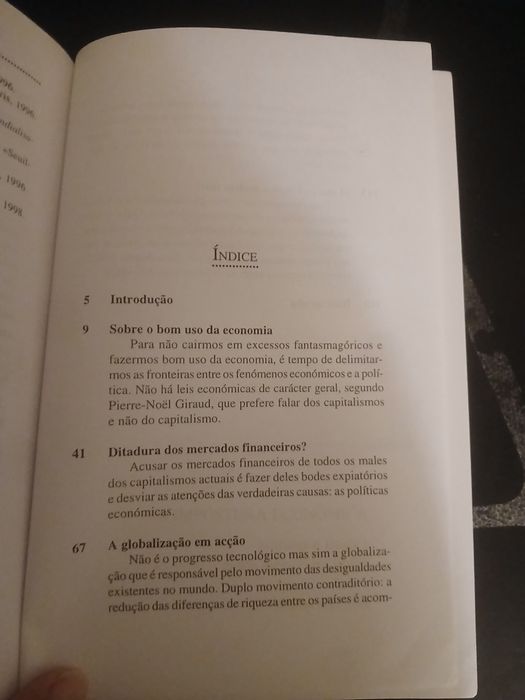 A economia é coisa do diabo?, Pierre-Noel Giraud, 1999