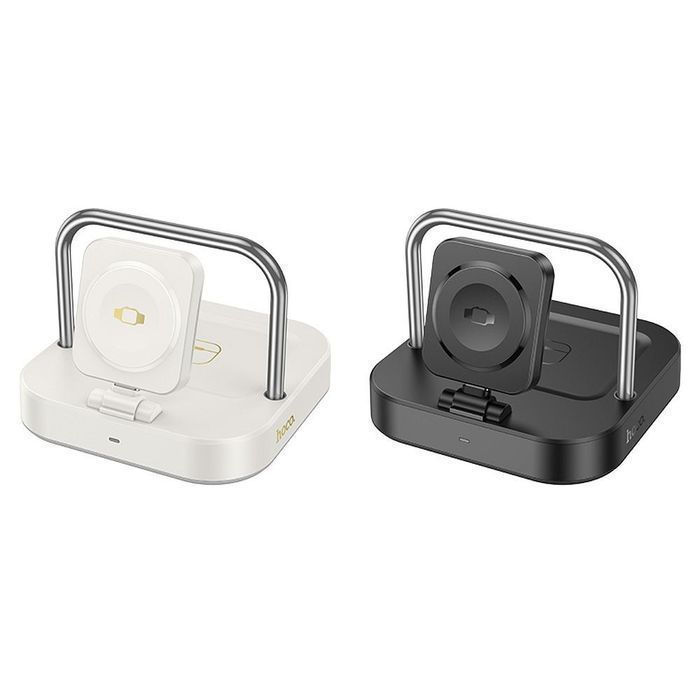 Ładowarka indukcyjna Hoco 3w1 3A 5W kompatybilna z Apple Watch CQ16A