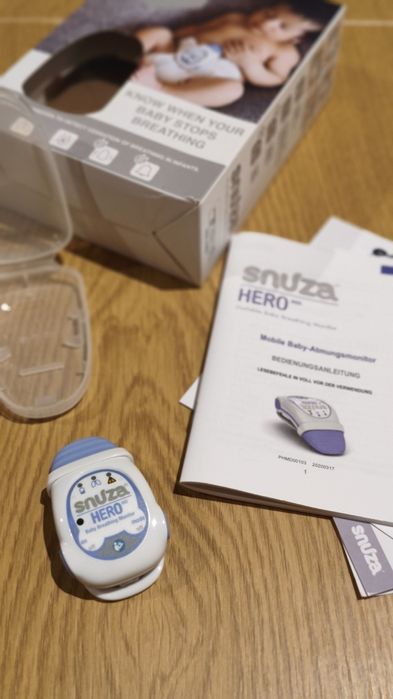 Jak nowy Snuza Hero MD – monitor oddechu niemowlęcia dziecka