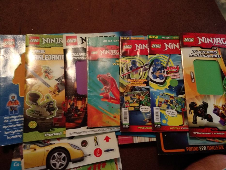 Różne gazetki - Lego, Ninjago, Star Wars, Spider-man i inne