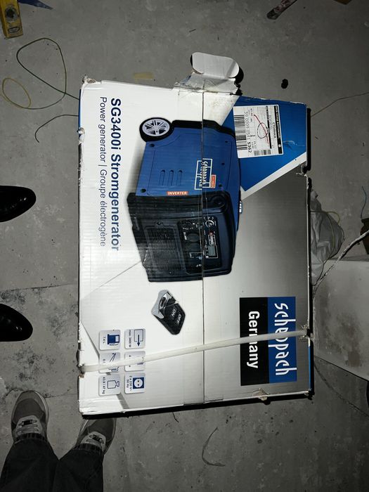 В наявності самовивіз Інверторний Генератор Scheppach SG3400i