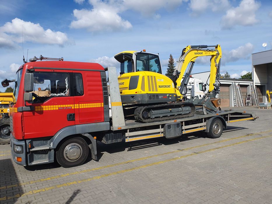 Transport Maszyn Budowlanych Ciągników Wózków Widłowych HOLOWANIE Łódź