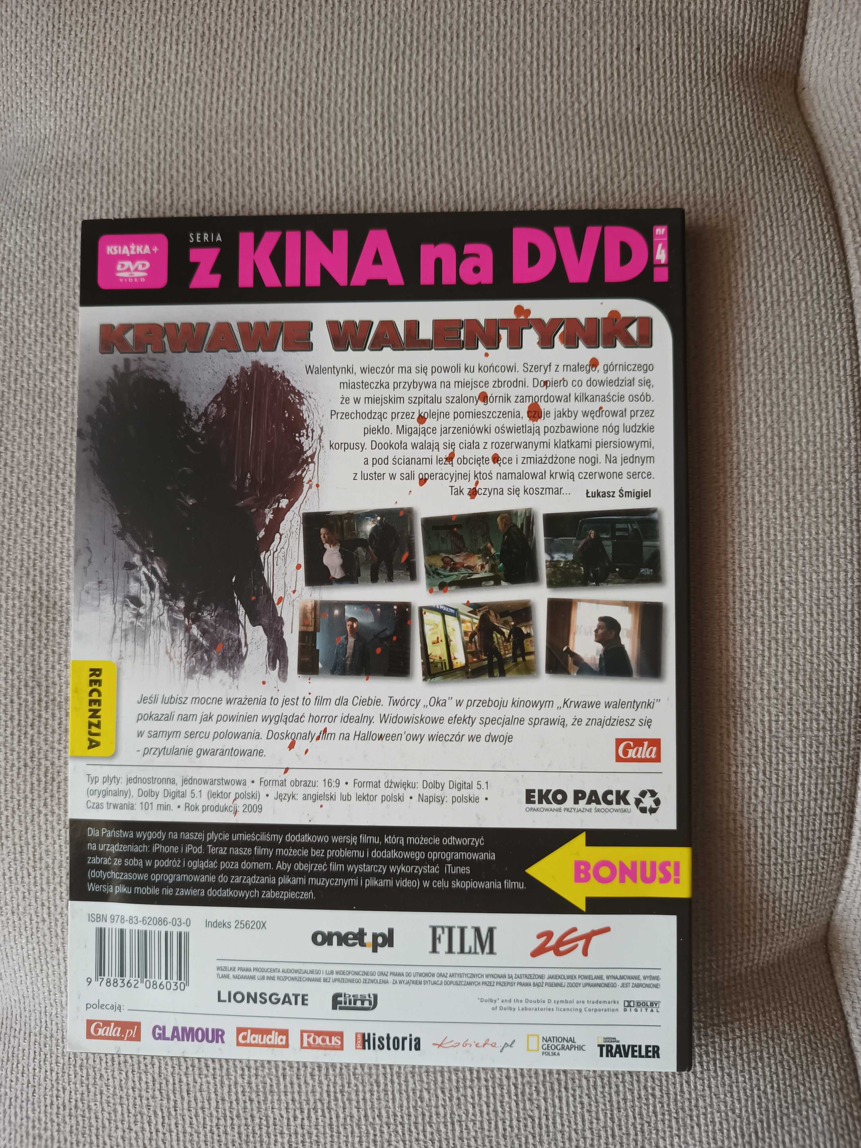Film DVD Krwawe Walentynki