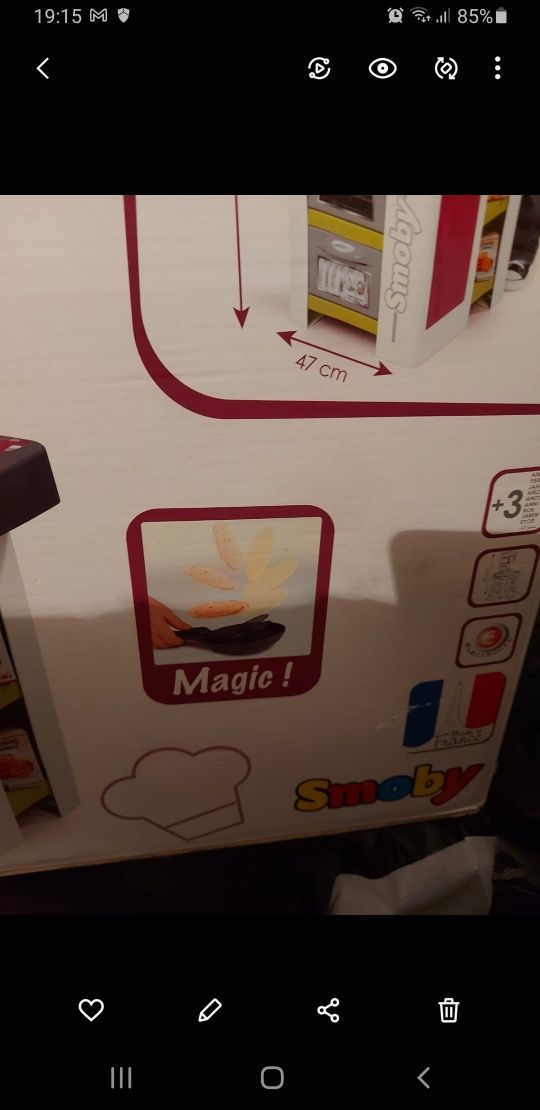 Kuchnia dziecięca Smoby mini Tefal