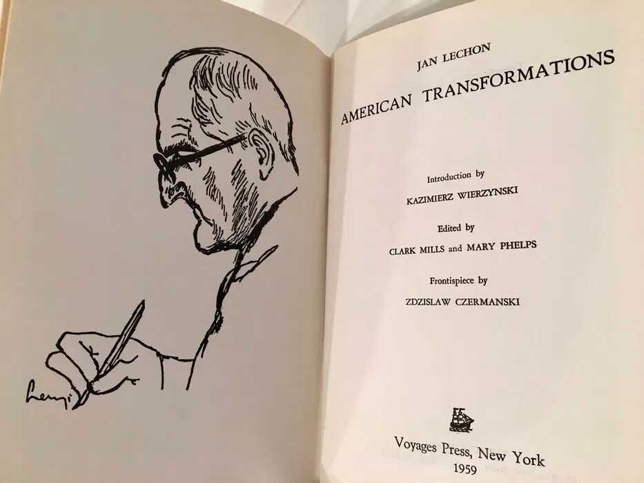 Jan Lechoń American Transformations 1 wyd AUT CAESAR AUT NIHIL numerow