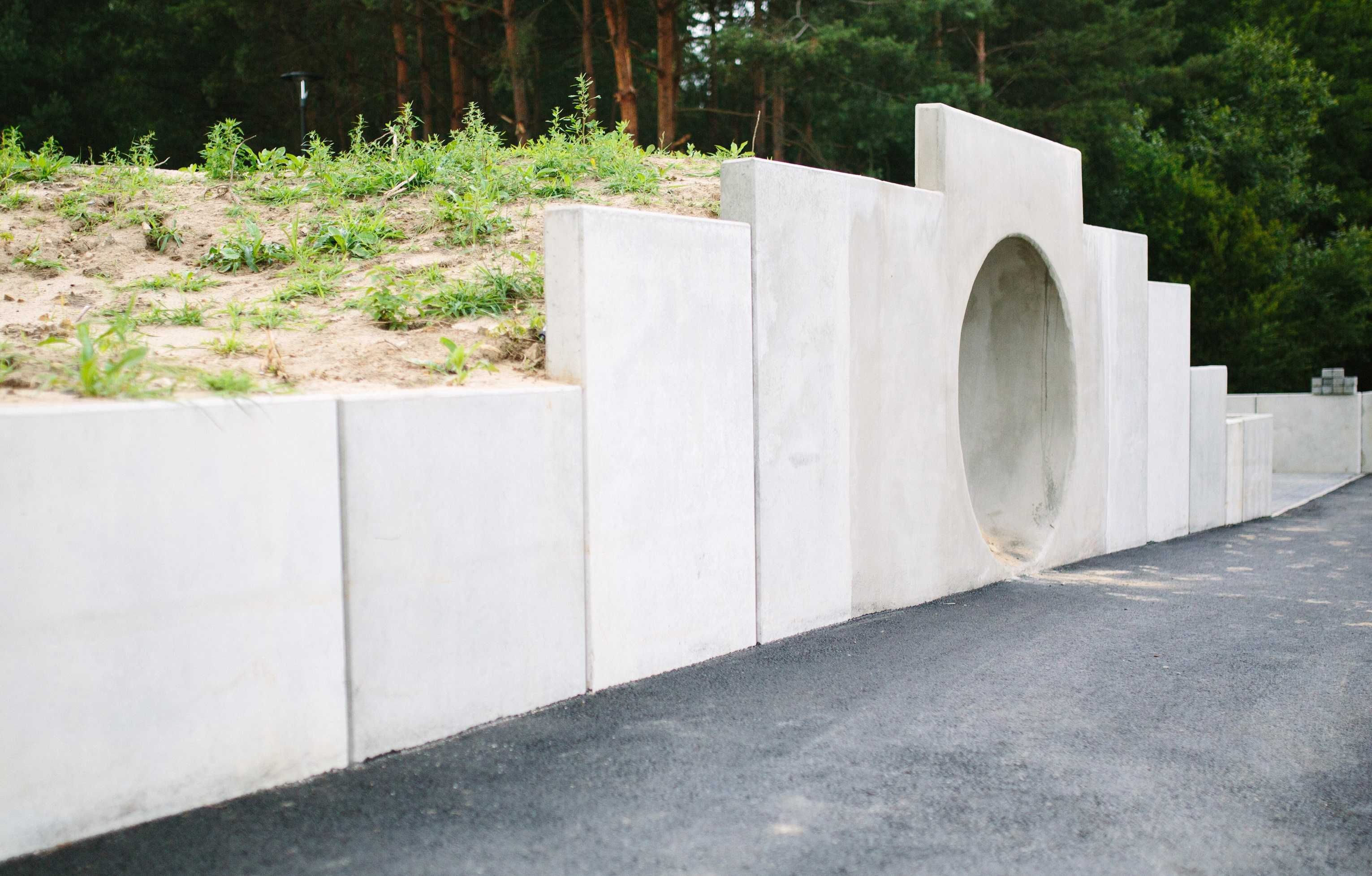Ściana, ścianka oporowa, mur, murek, mury oporowe, elka, cała Polska