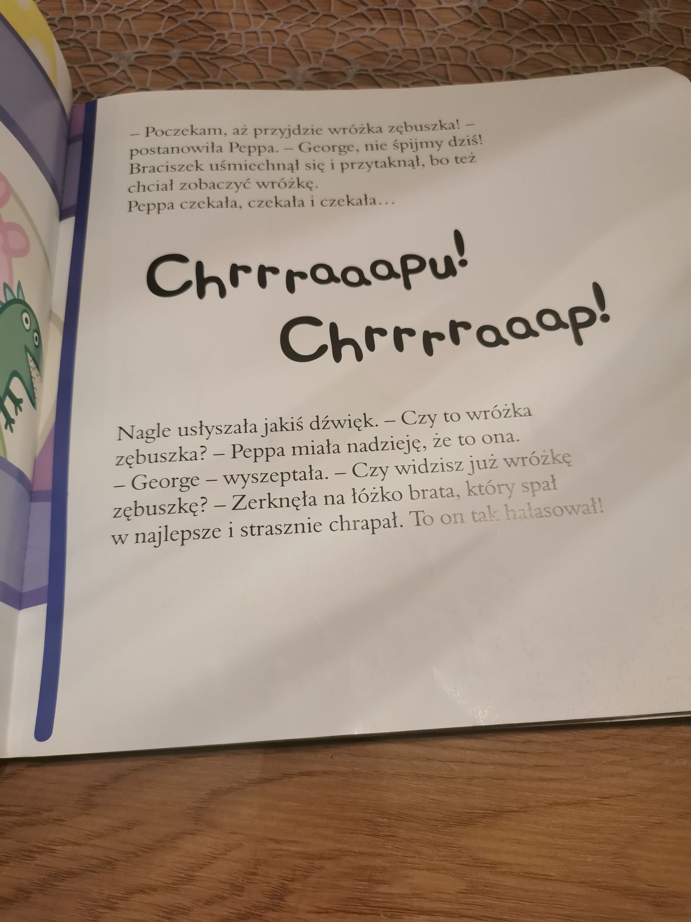 Książka Świnka Peppa O wróżce Zębuszce