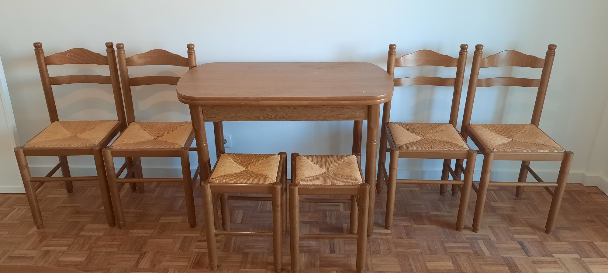 Mesa refeição extensível