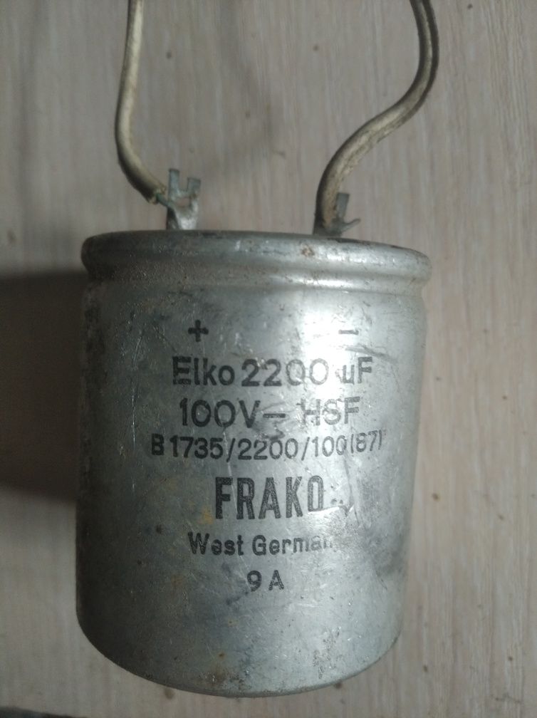 Конденсаторы разные