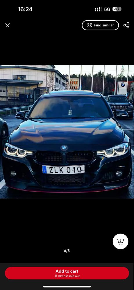 Bmw m2 comp  capas para retrovisores serie 1 e 2