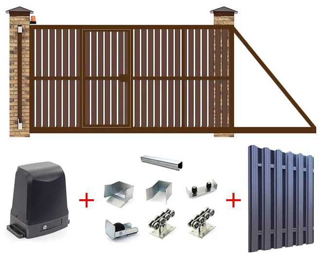 Профнастил, евроштахет, металочерепиця