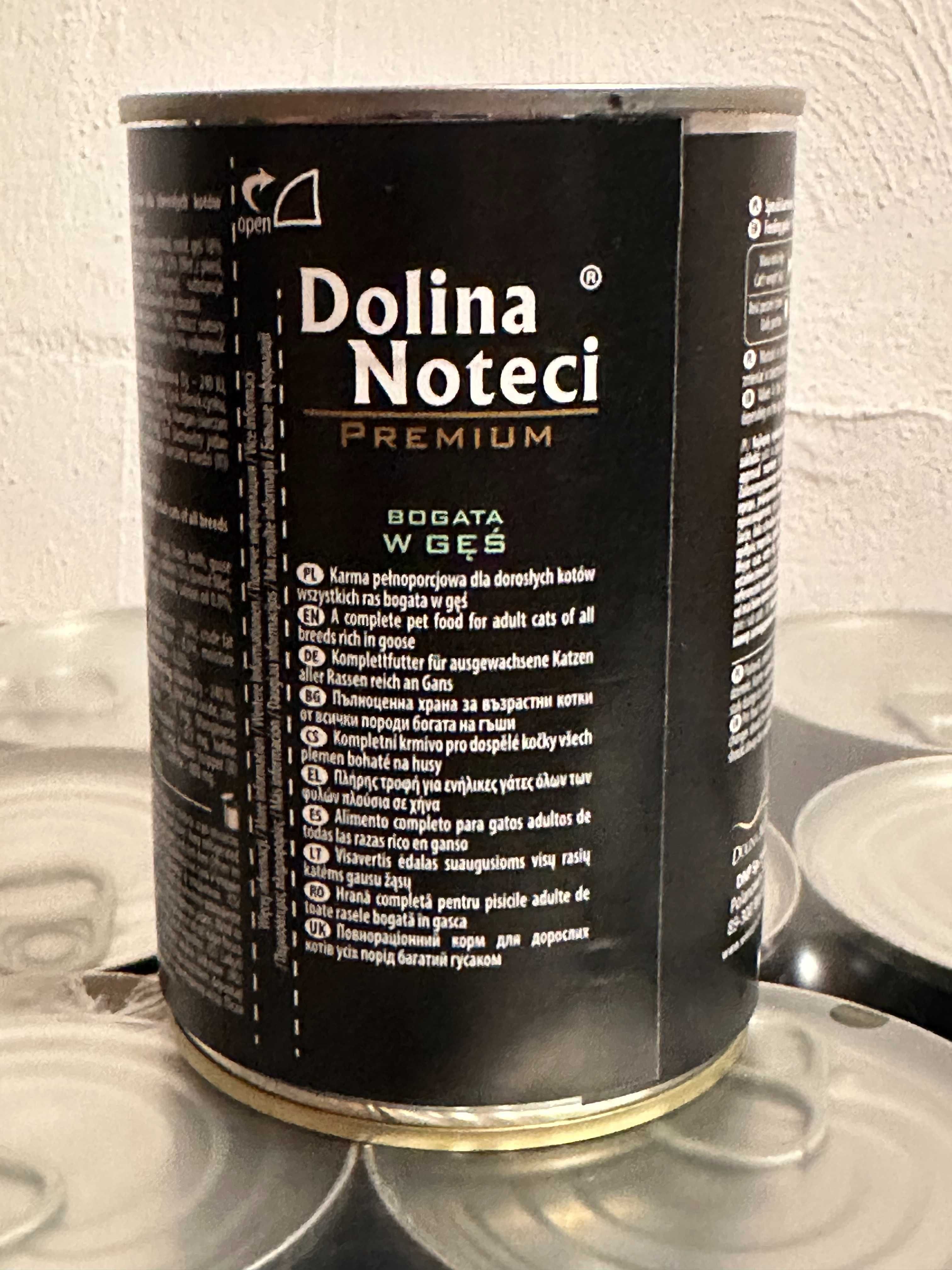 DOLINA NOTECI Premium mokra karma dla kota 12x400g GĘŚ