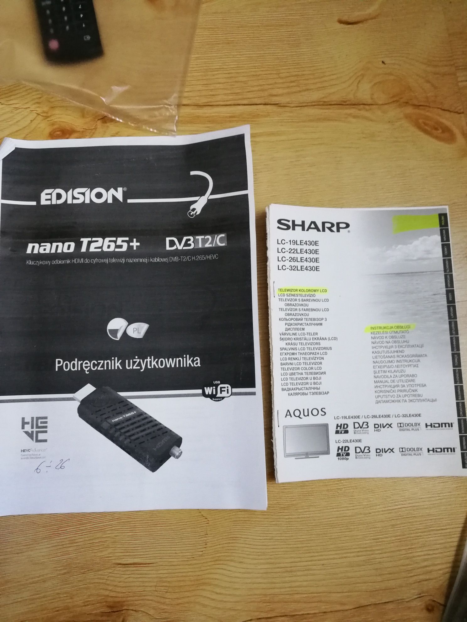 Telewizor Sharp 22 cale