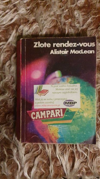 Złote rendez-vous Alistaira MacLeana – książka