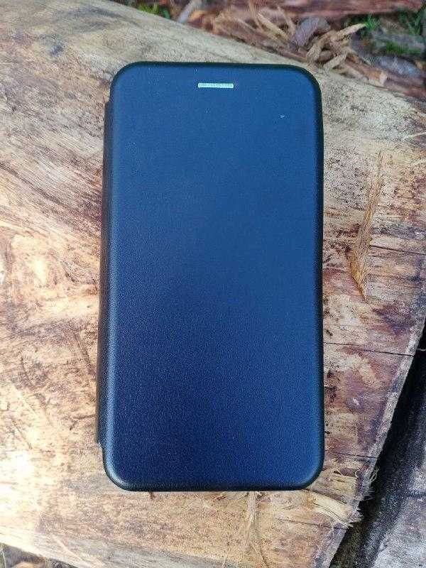 Чохол-книжка для huawei p smart plus — з підставкою, чорна
