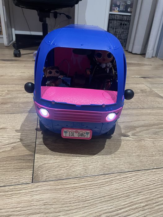 MGA L.O.L. Surprise Glamper Karawana OMG 4w1 elektrycznie niebieska