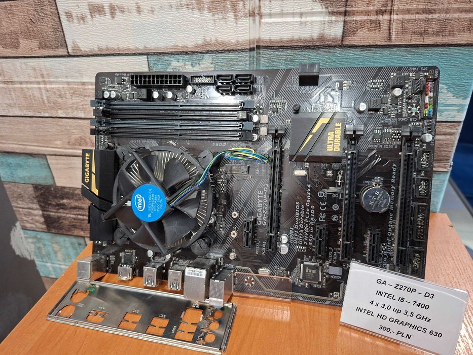 GA - Z270P - D3 + Intel i5 - 7400