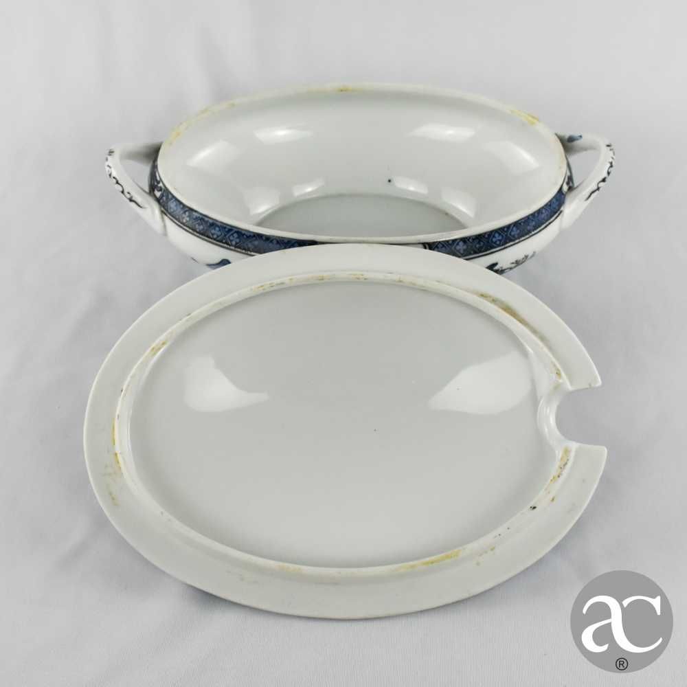 Terrina, porcelana da China, decoração Cantão, Circa 1970