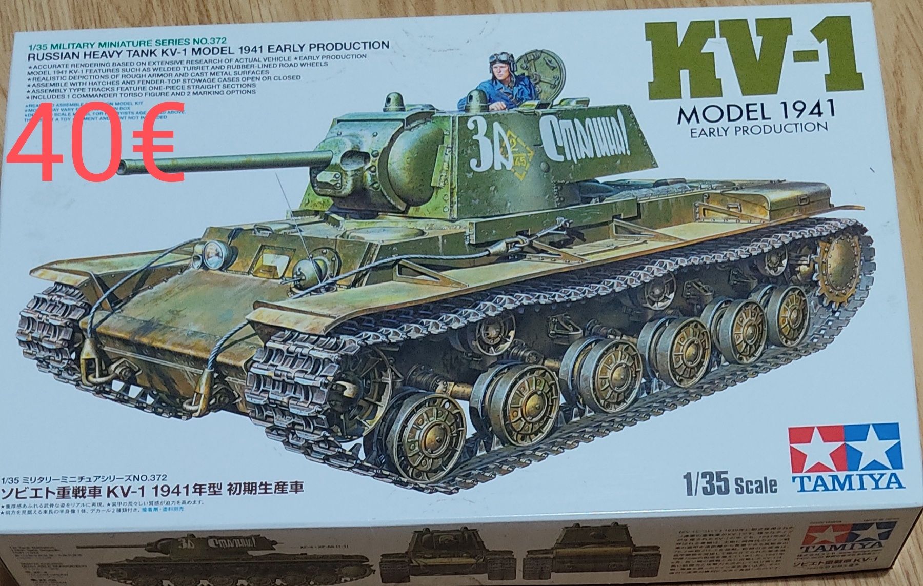 Kit's de plástico Tamiya miniart italeri