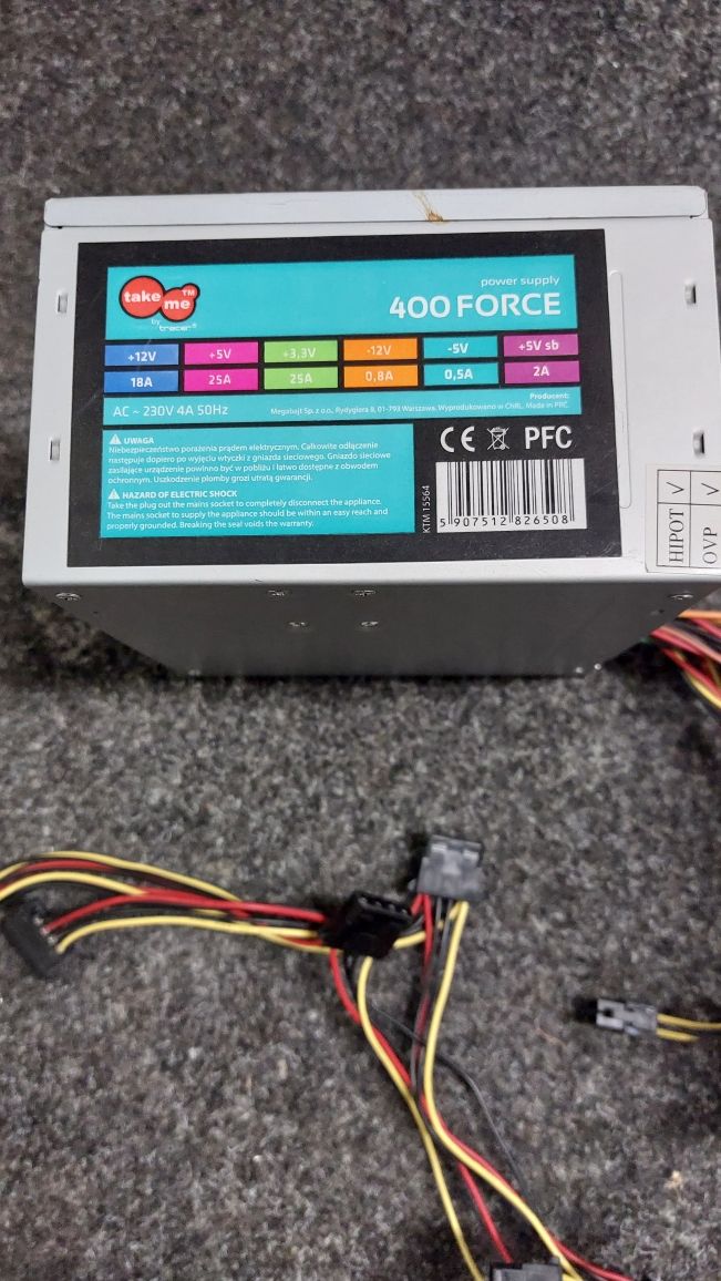 Zasilacz ATX 400W używany