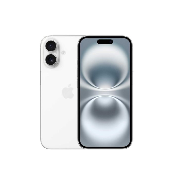 NOWY iPhone 16 White 128 GB • 100% BATERIA • biały • GWARANCJA •