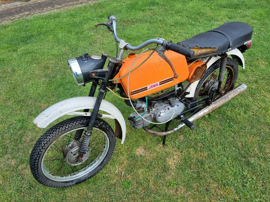 Motorower Jawa Mustang 50 i Wierchowina 5 ( Romet WSK MZ Simson Komar)