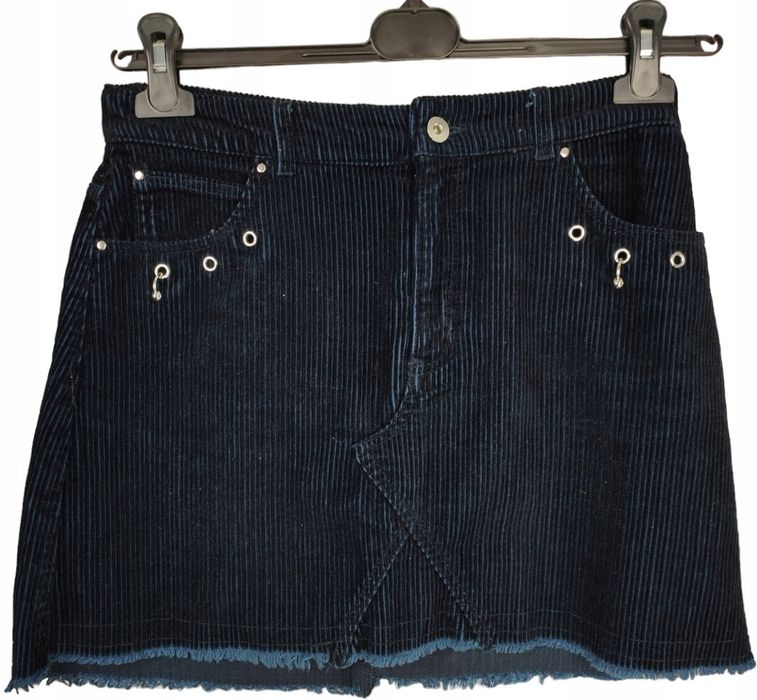 Mango damska krótka spódnica sztruksowa rozm. S