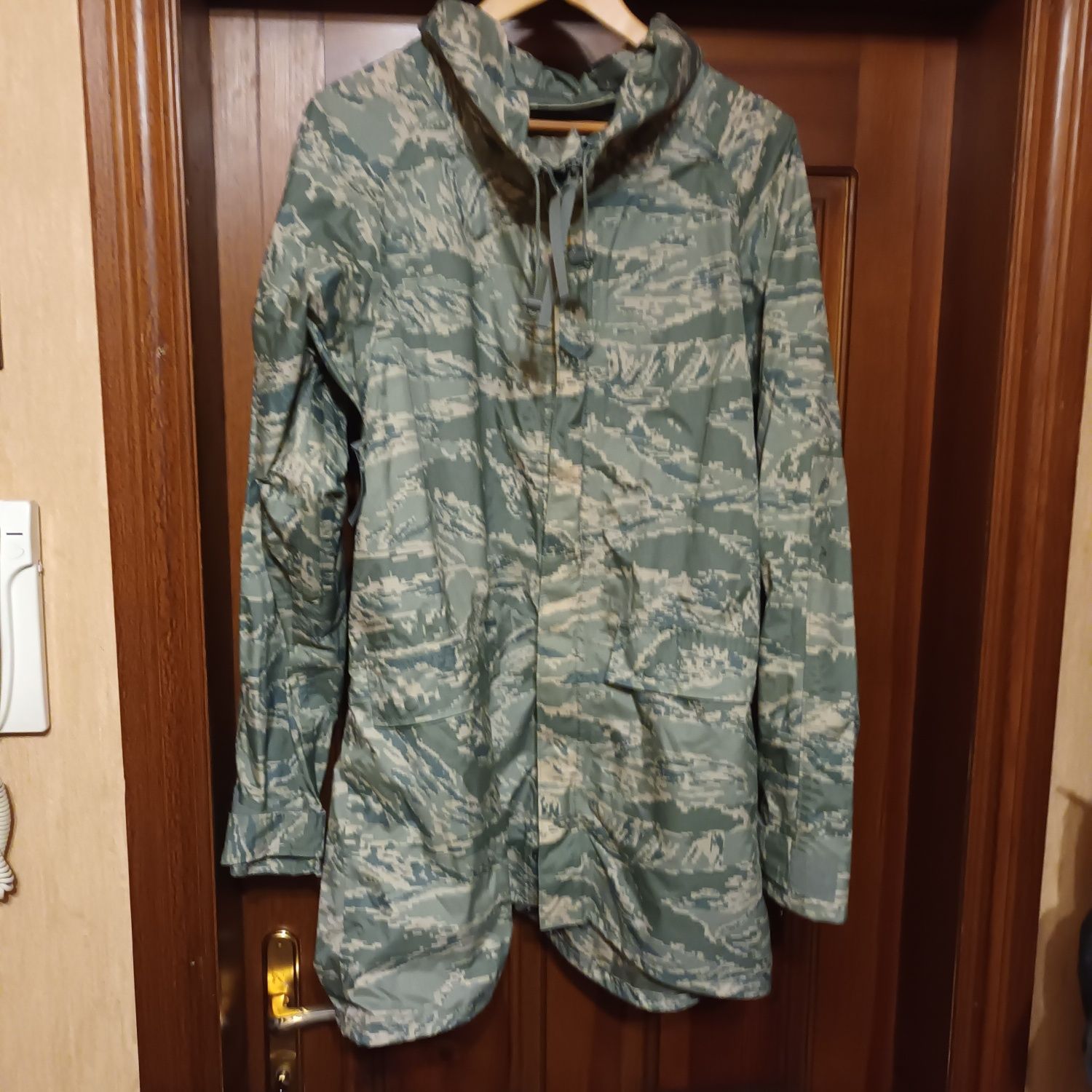 Парка куртка дощовик USAF ACU Tiger Stripe Сша форма камуфляж