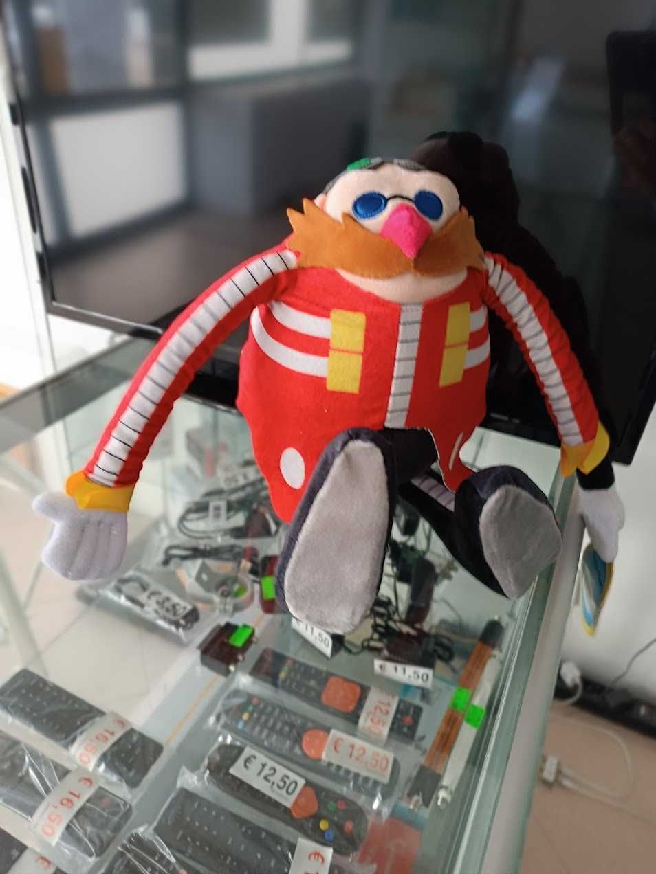 Novidade:Peluche Eggman Sonic Modern - Sonic2 41cm