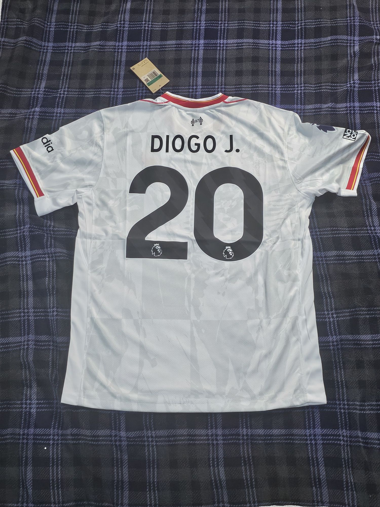Camisola do Terceiro Equipamento Liverpool FC 2024/25 Stadium X Diogo
