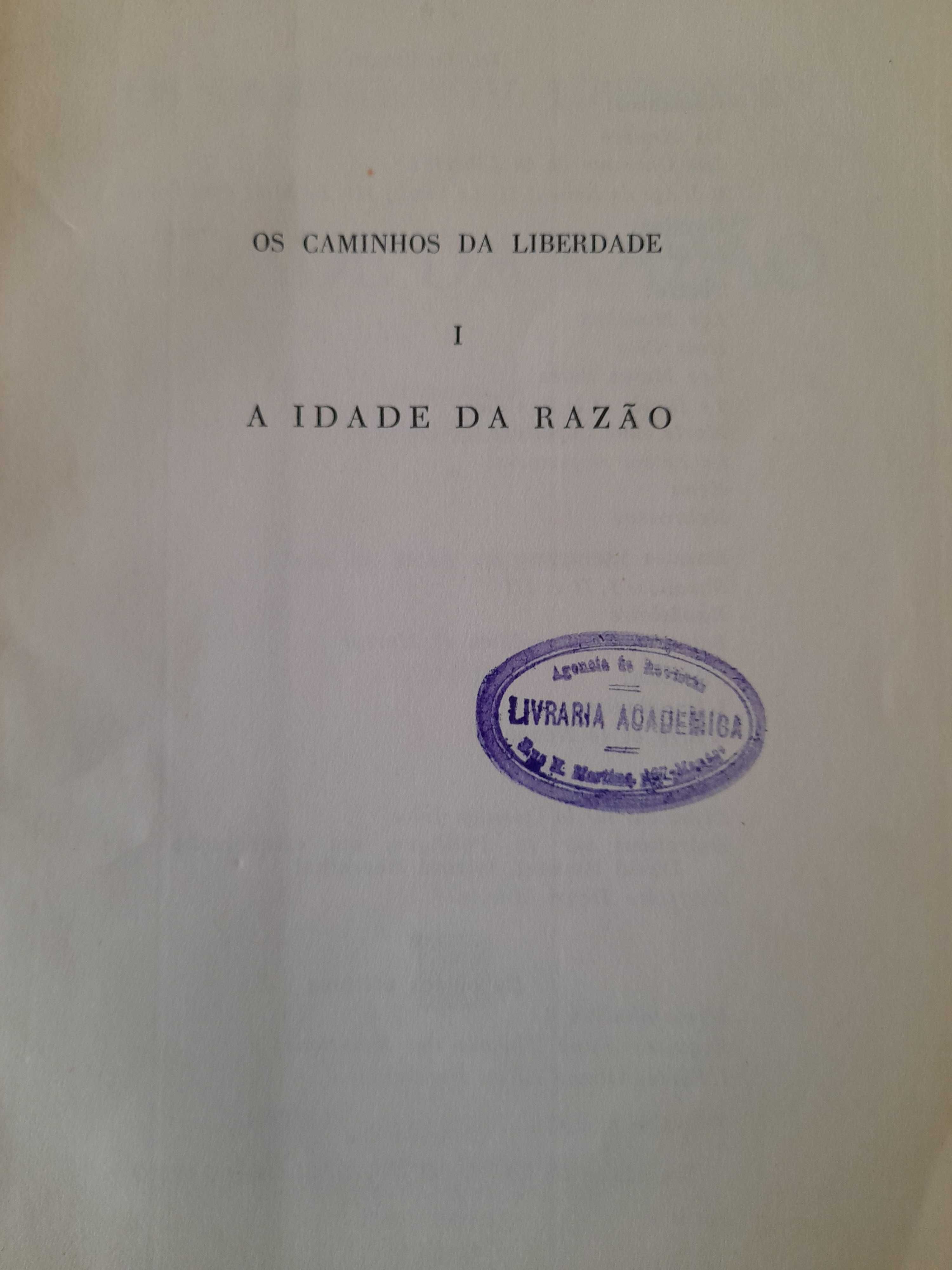 Livros colecção " Os Caminhos Da Liberdade"