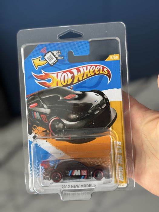 Hot Wheels BMW M3 GT2 E92 2012 pierwsze wydanie czarna protektor IGŁA