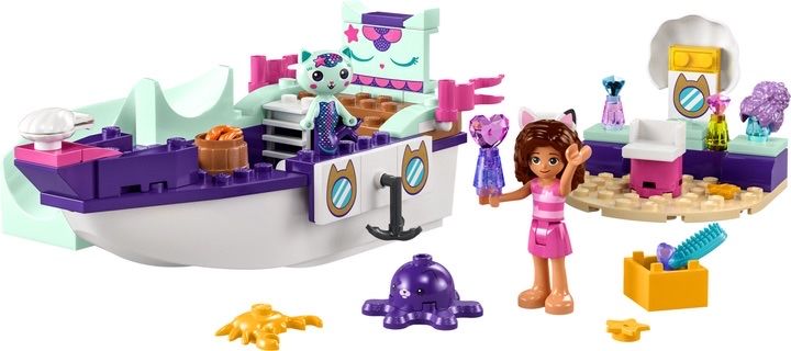 Конструктор LEGO Корабель і спа Ґаббі й Нявки 88 деталей Уцінено!