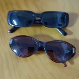 2 pares de óculos vintage