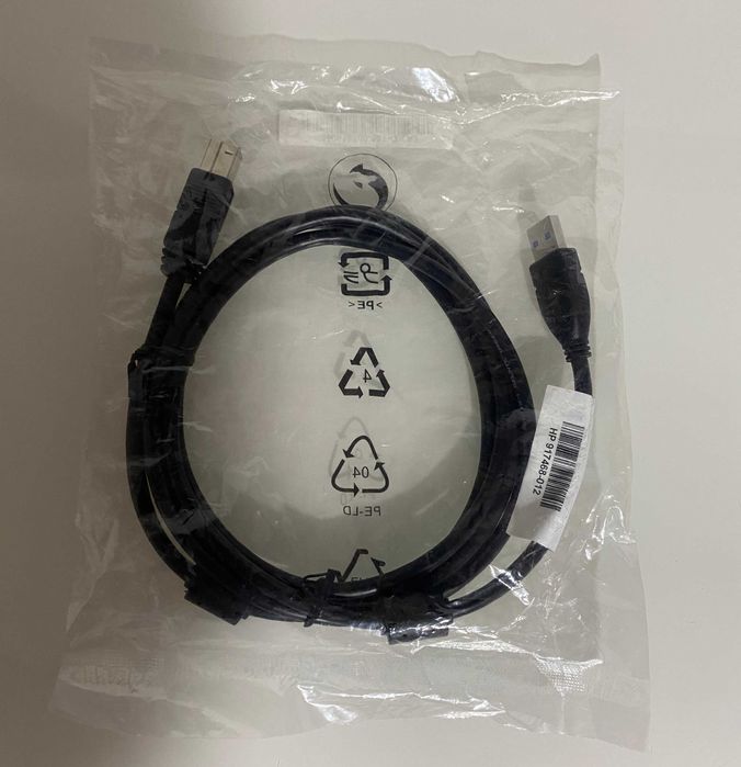 Кабель HP USB 3.0 Type-A Type-B AM/BM (AM-BM) HP 917468-001 (новий)