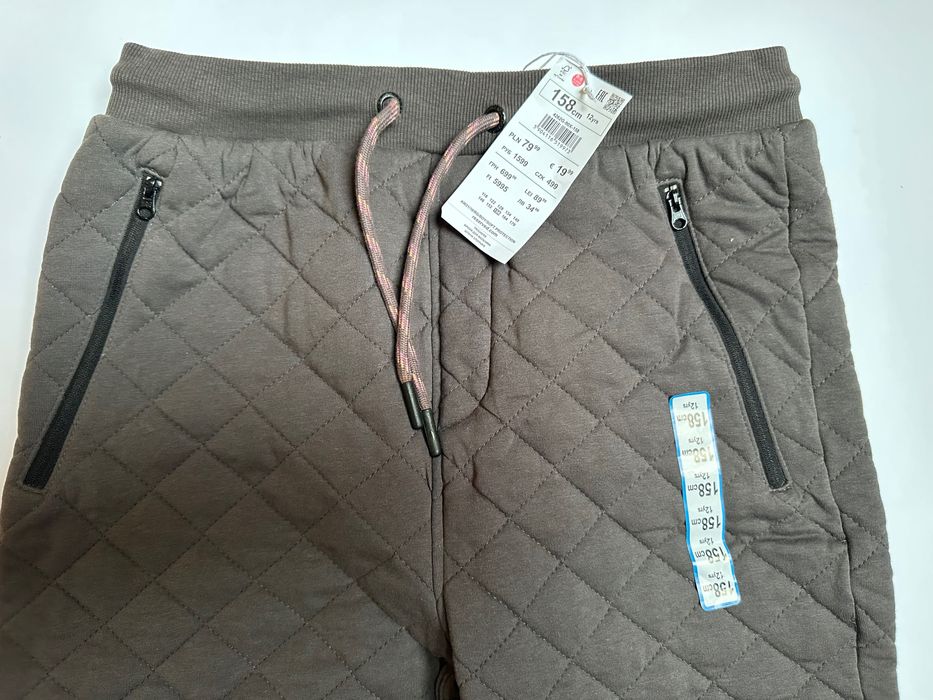 Reserved joggery ciepłe na 158 chłopiec nowe