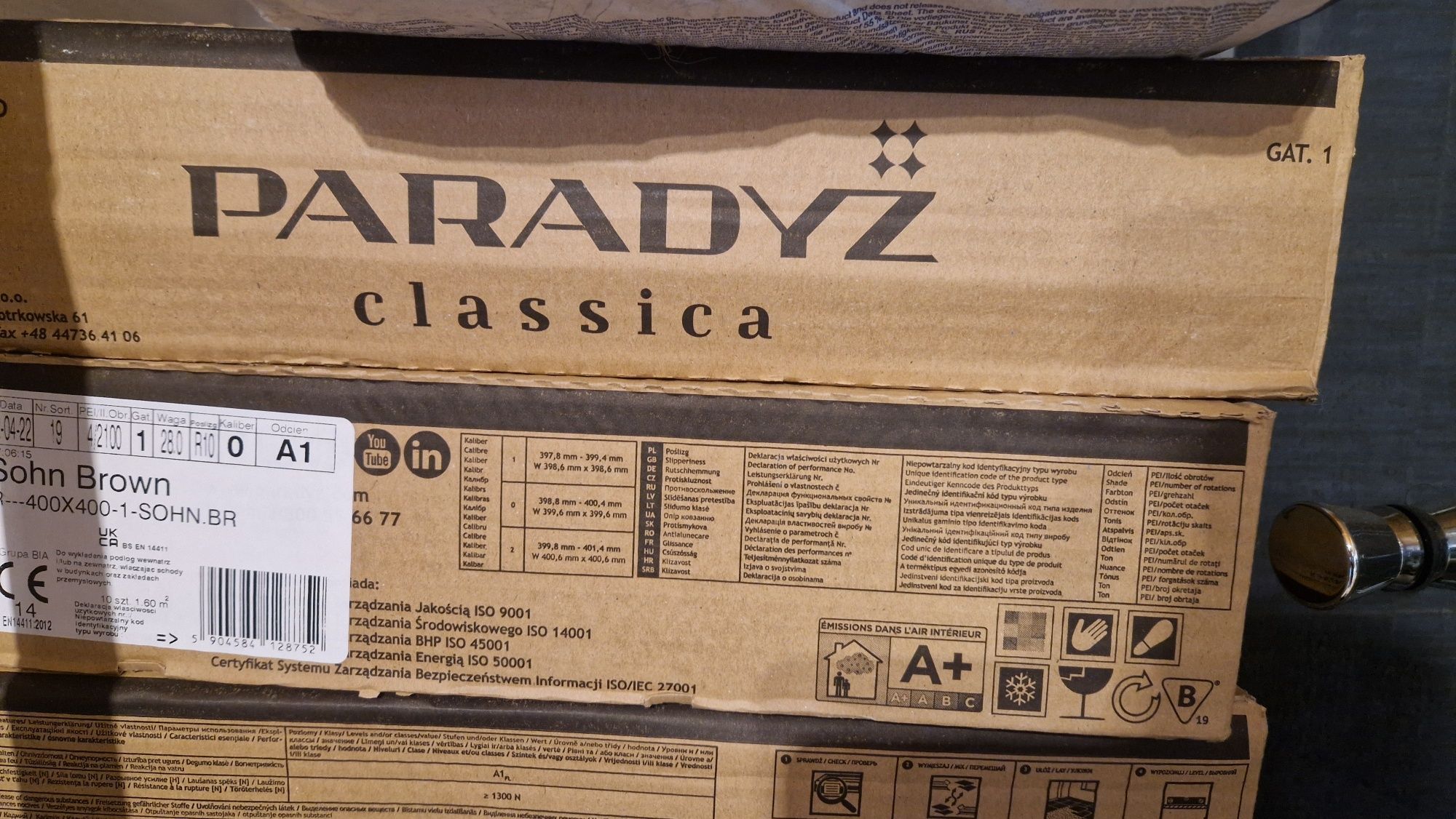 Gres mrozoodporny Sohn Brown Paradyż