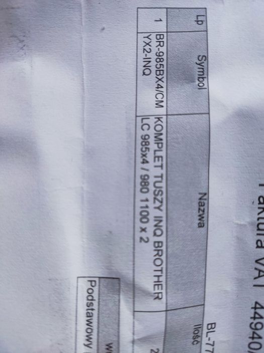 Komplet tusz INQ BROTHER