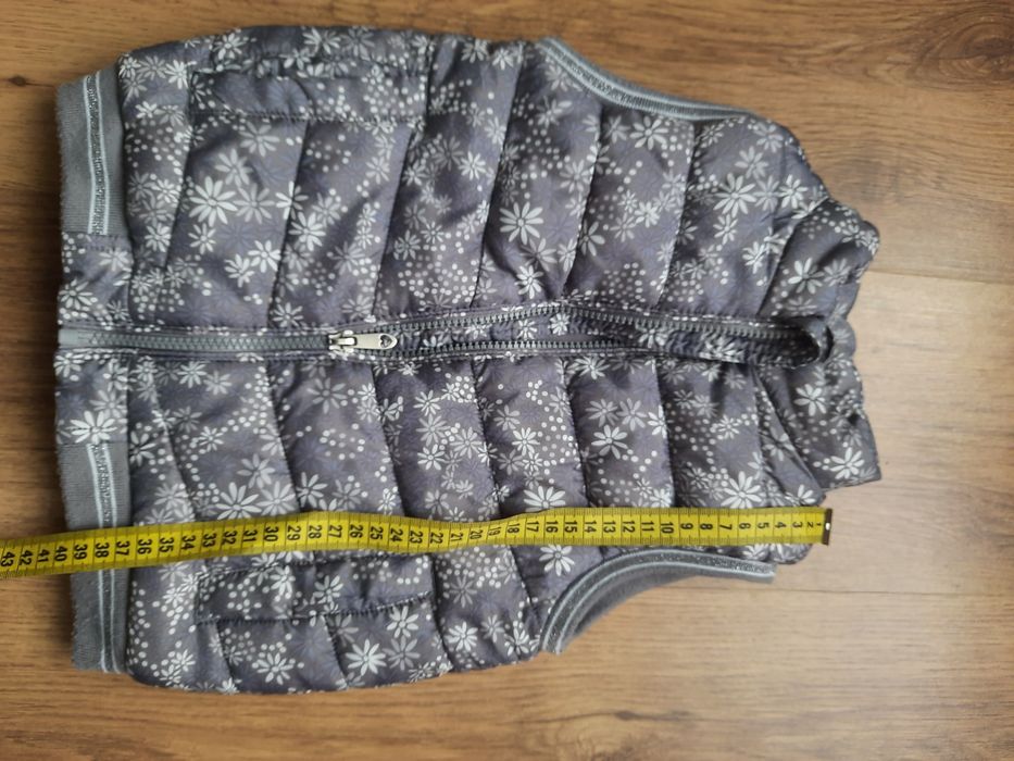 Kamizelka smyk 104 kwiatki