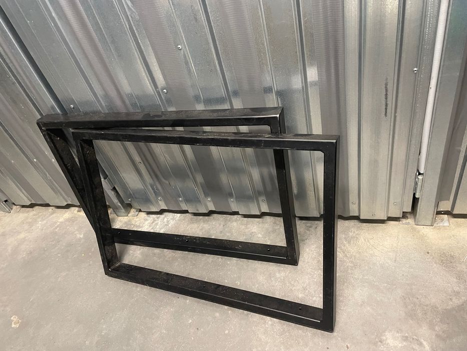 Nogi podstawa pod stolik loft stal proszkowana z profili