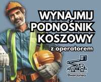 Podnośnik Koszowy z Operatorem | Zwyżka w Atrakcyjnej Cenie