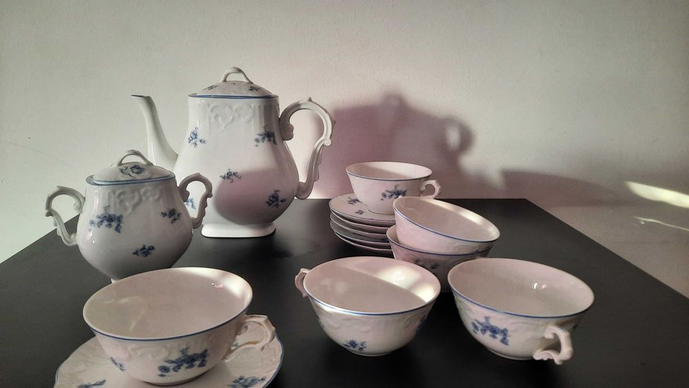 Serviço de chá vista alegre