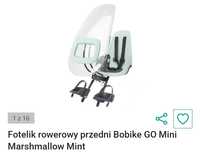 Fotelik rowerowy przedni Bobike Go mini miętowy