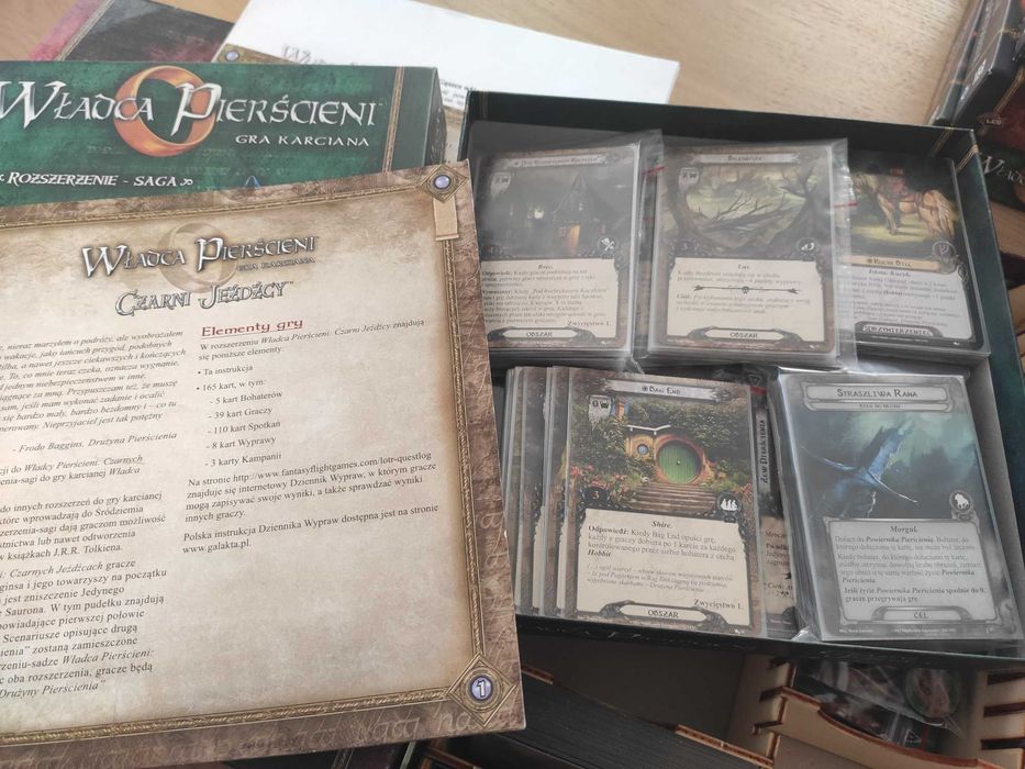 Władca Pierścieni LCG + dodatki (Saga, Khazad-Dum)