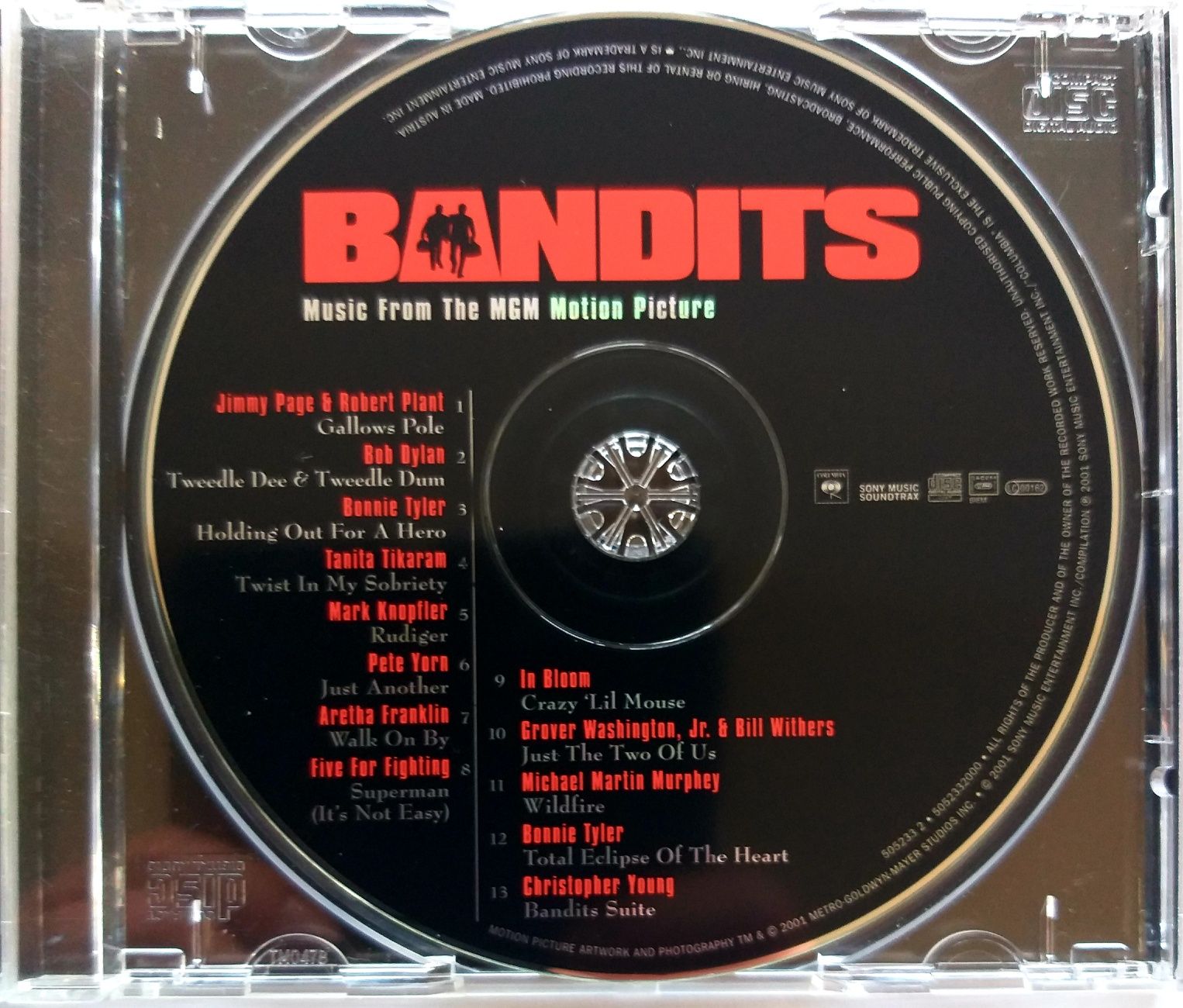 Soundtrack Bandits 2001r